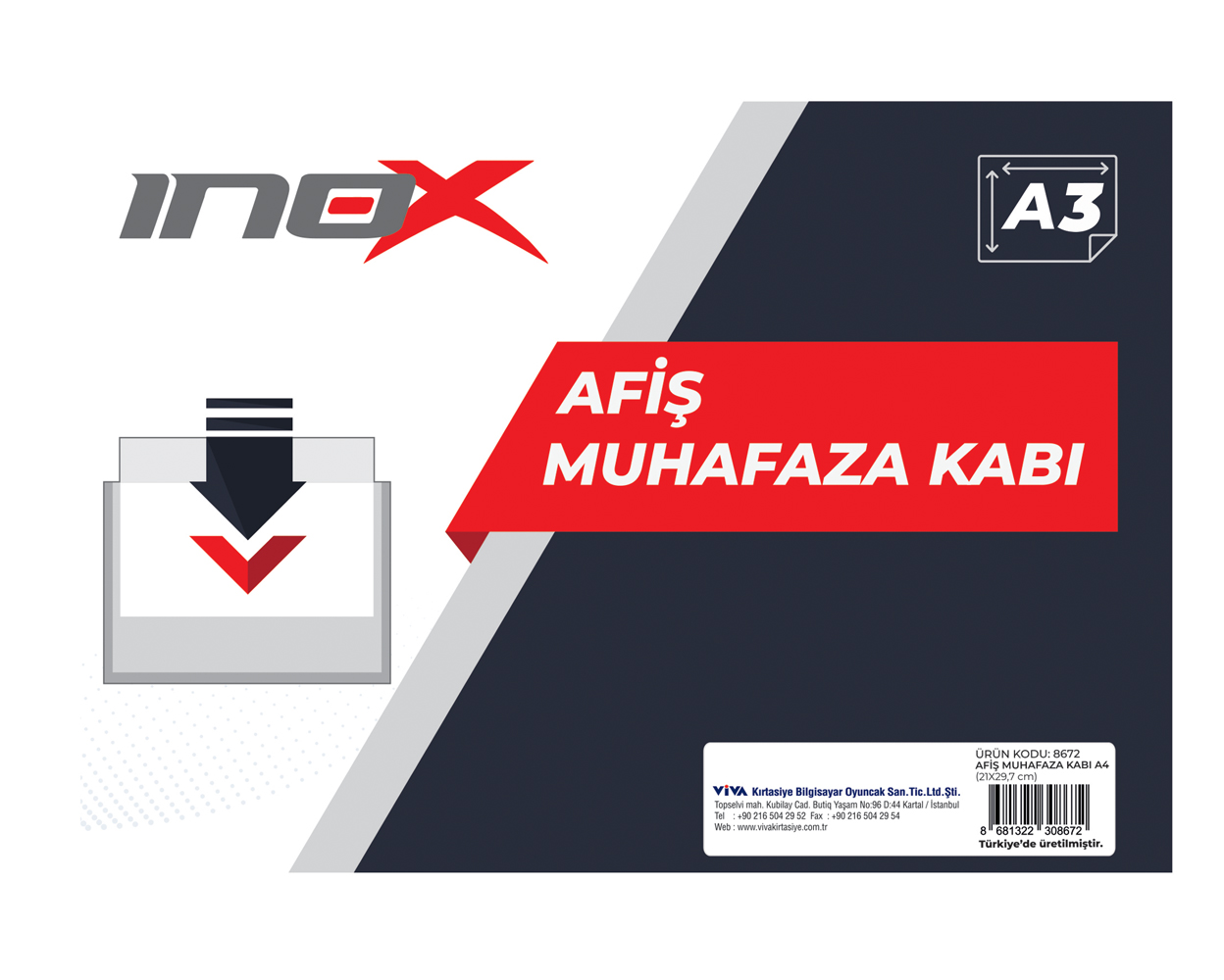 Afiş Muhafaza Kabı - A3