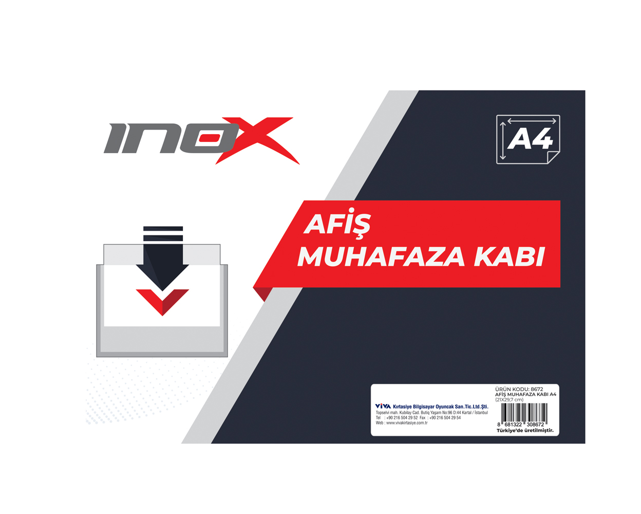 Afiş Muhafaza Kabı - A4