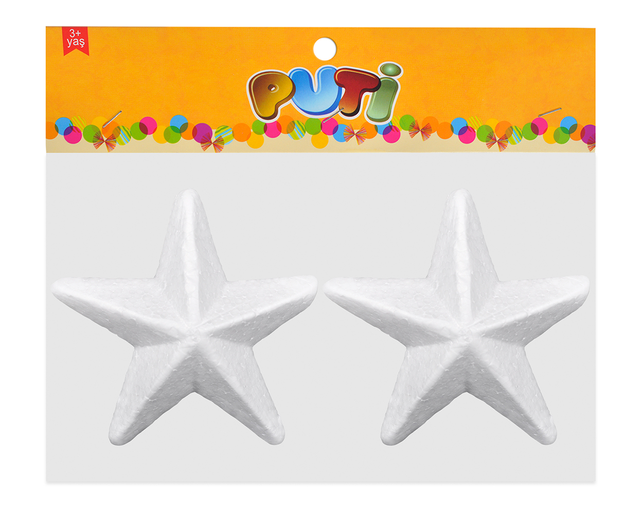 Köpük Yıldız 10 cm 2'li