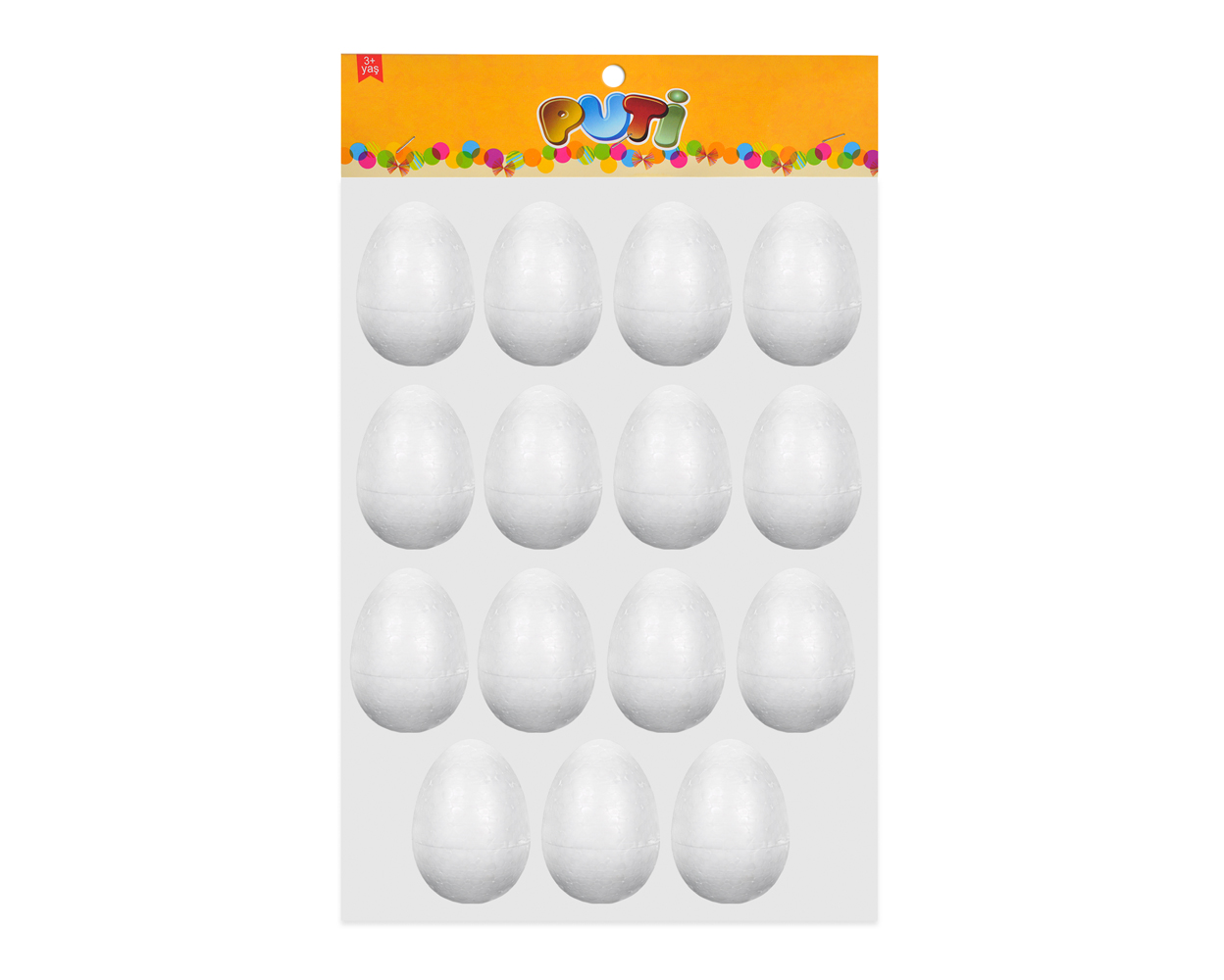 Köpük Yumurta 3,5 cm 15'li