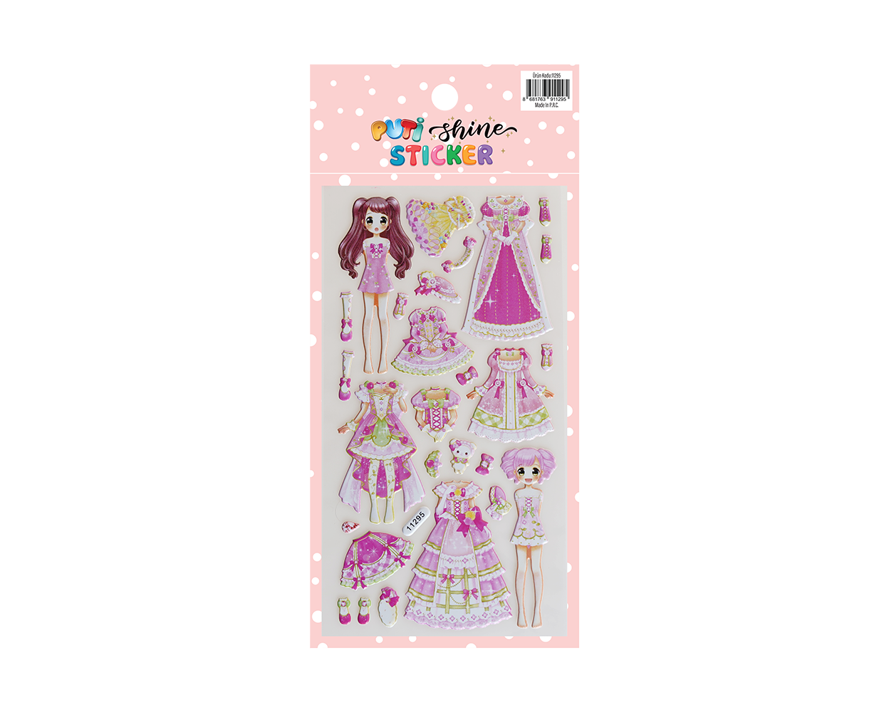 Puti Shine Sticker - Giydirme Etiketleri 2