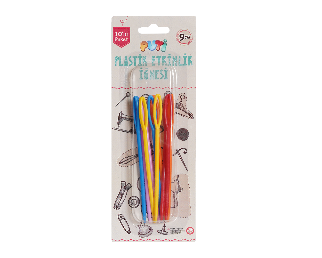 Plastik Etkinlik İğnesi Blister Paket