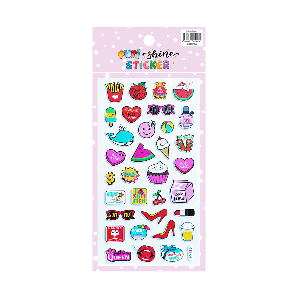 Puti Shine Sticker - Queen