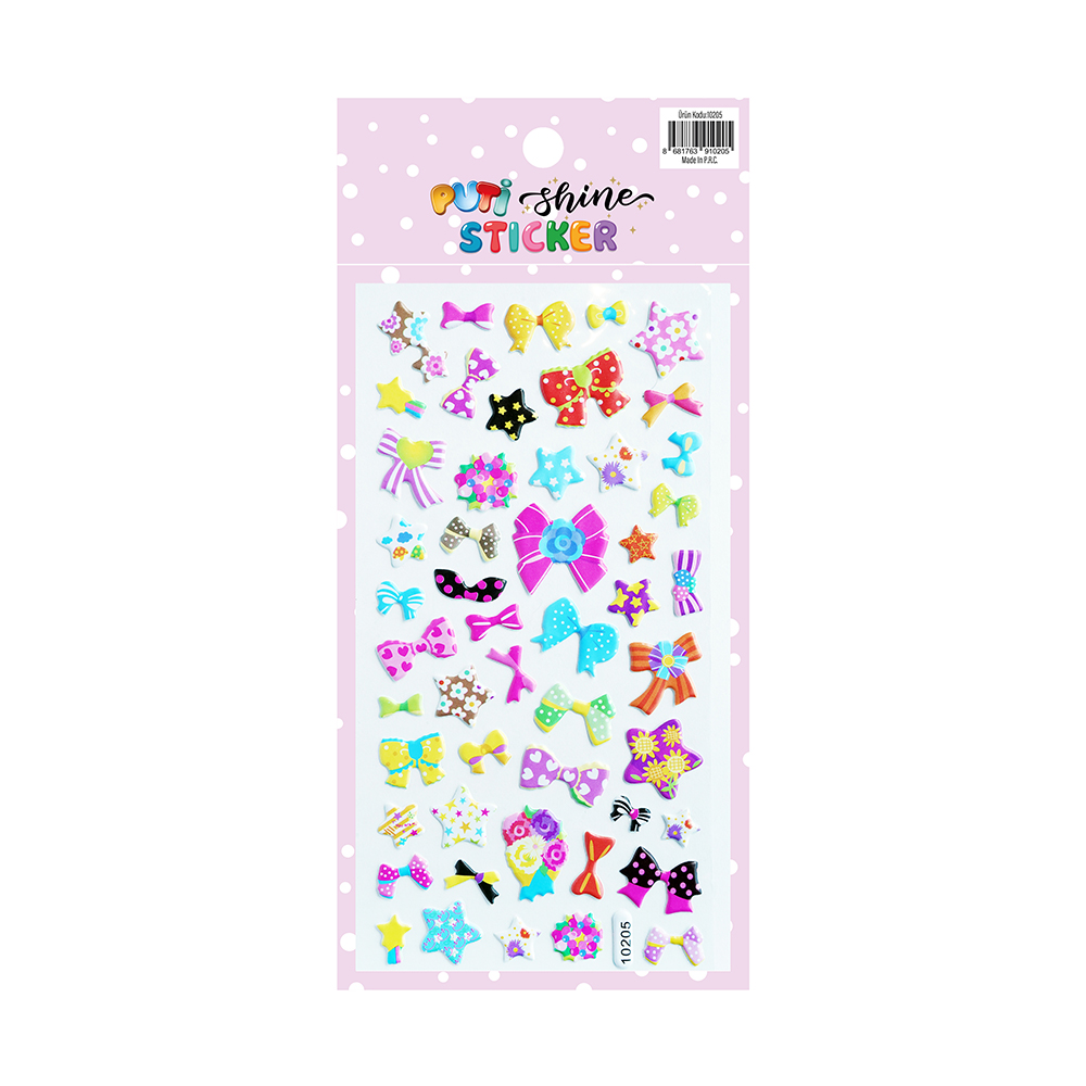 Puti Shine Sticker - Fiyonklar