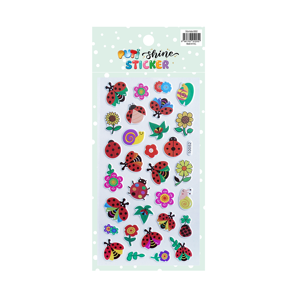 Puti Shine Sticker - Uğur Böceği 2
