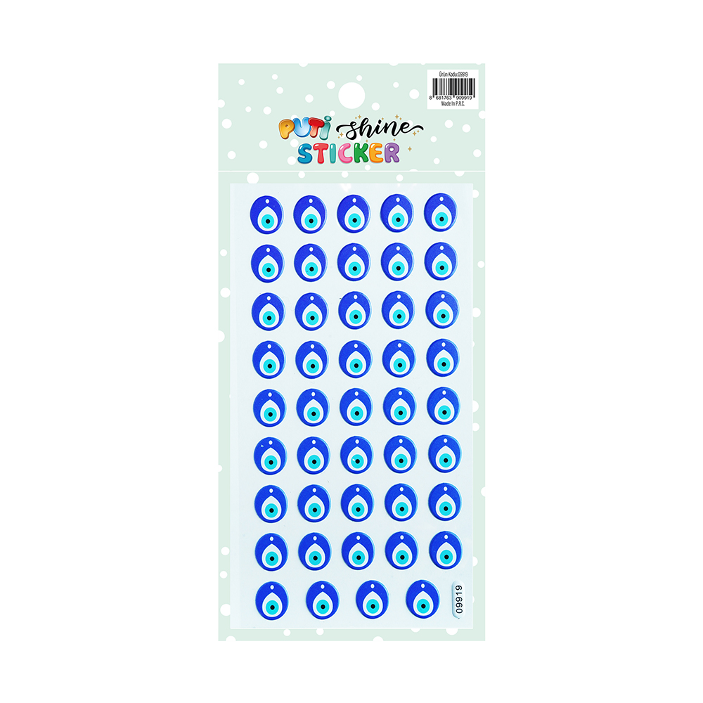Puti Shine Sticker - Nazar Boncuğu