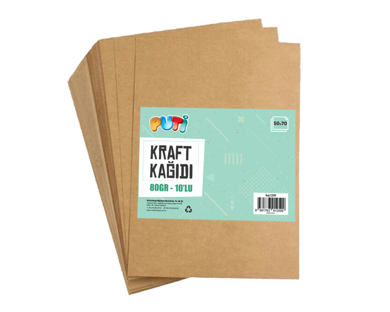 Kraft Kağıdı A4 10'lu
