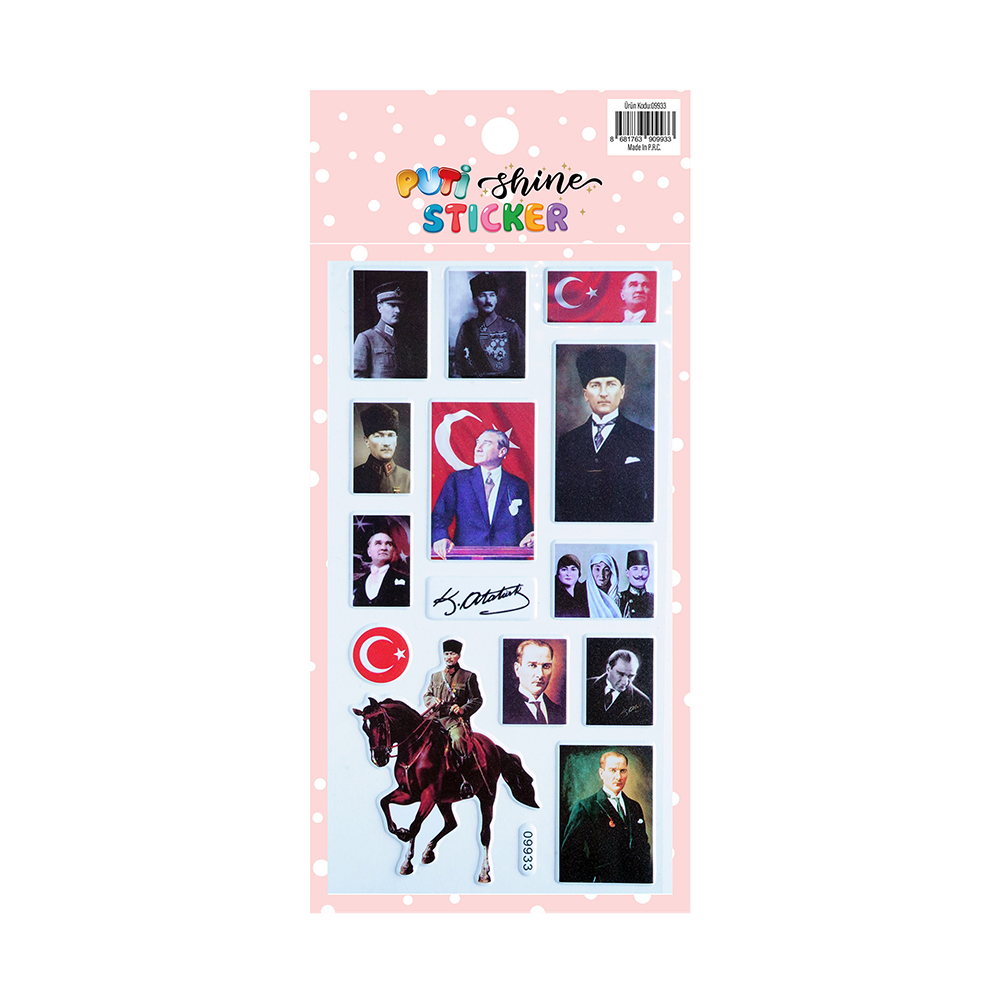 Puti Shine Sticker - Atatürk 2