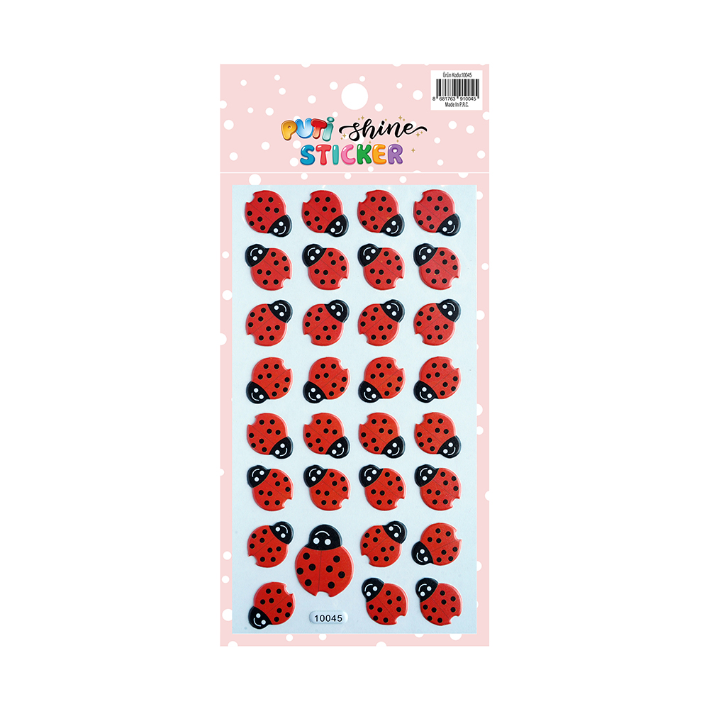 Puti Shine Sticker - Uğur Böceği