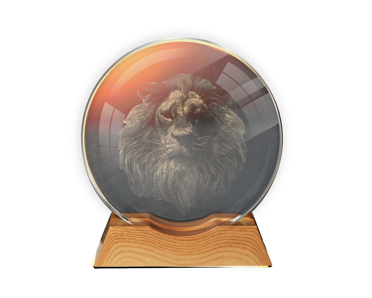 Işıklı Dekor Aslan