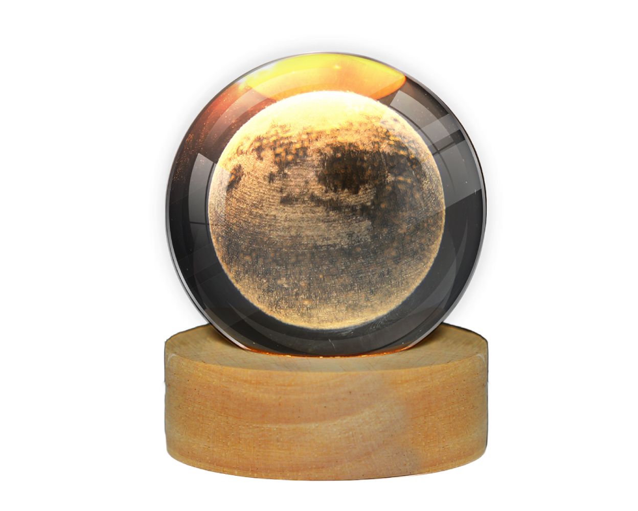 Işıklı Dönen Küre Dünya