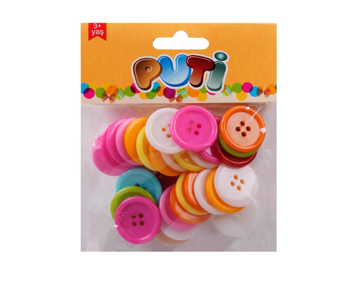 RENKLİ PLASTİK DÜĞME
